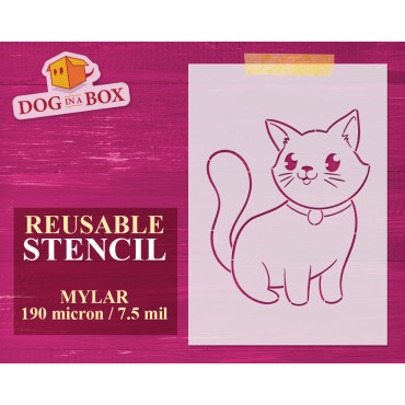 Katzen-PYO-Schablone Nr. 2...