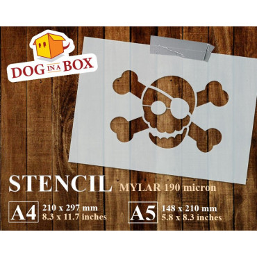 Piratenschablone Nr. 4 -...