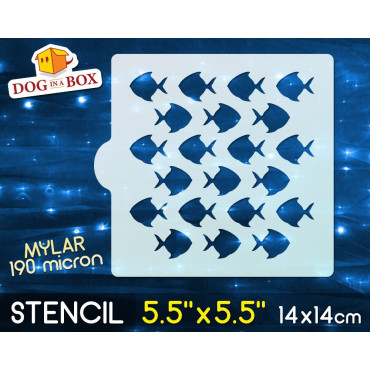 Pochoir Poissons - Pochoir...