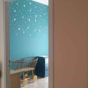 Stars stencils n.1- Set of 6 different sizes. Reusable star stencils from 1" to 3.5"