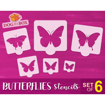 Pochoirs papillons n.1 -...