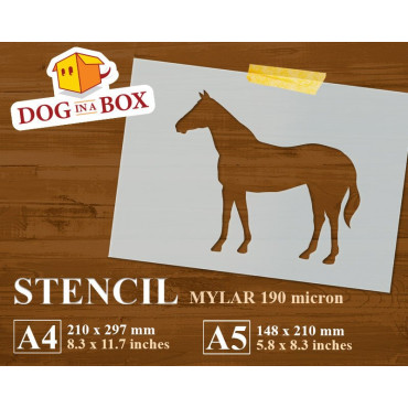 Stencil cavallo n. 1 -...