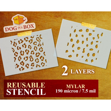 Stencil pelle di leopardo...