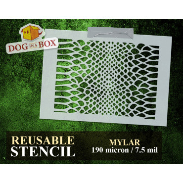 Stencil pelle di serpente...