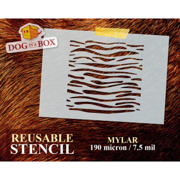 Stencil pelle di tigre n.1...