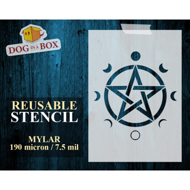 Pentacle Schablone n.2 -...