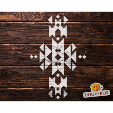 Native Americans Pattern stencil n.2 - Reusable indian pattern stencil
