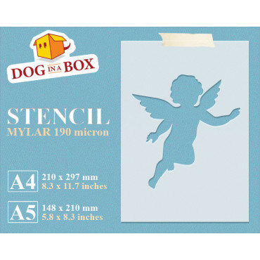 Stencil angelo n. 1 -...