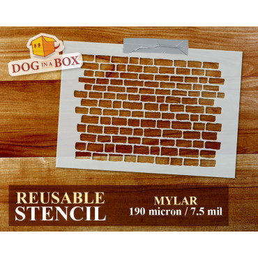 Bricks stencil n.5 -...