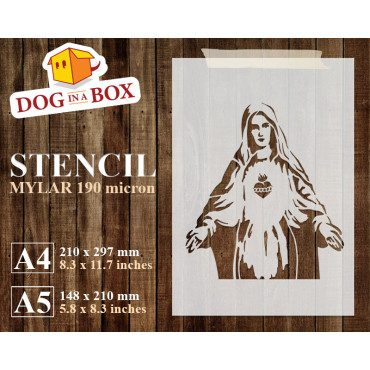 Pochoir Mary n.1 - Pochoir...