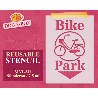 Bike Park stencil n. 2 -...