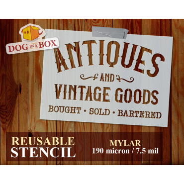 Pochoir "Antique" n.1 -...