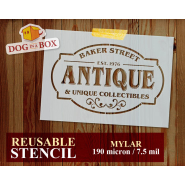 Stencil "Antique" n.2 -...