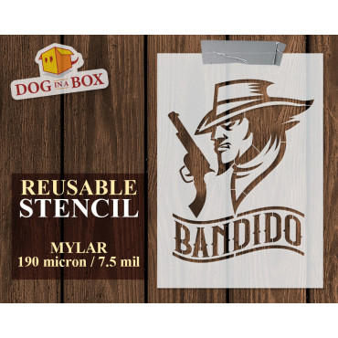 "Bandido" n.2 - Pochoir de...