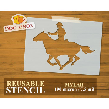 Stencil di Cowboy n.3 -...