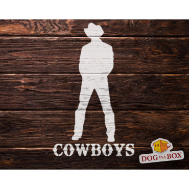 Cowboy restroom stencil n.1 - Reusable Far West toilet stencil for wall painting and wood signs