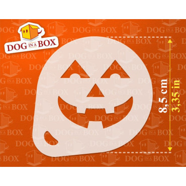 Halloween stencils n.1 (set of 3) Cappuccino and Coffee cocoa powder decor stencil - Face Painting stencils