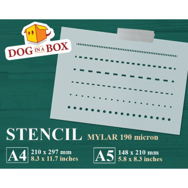 Stencil modello n.12 -...