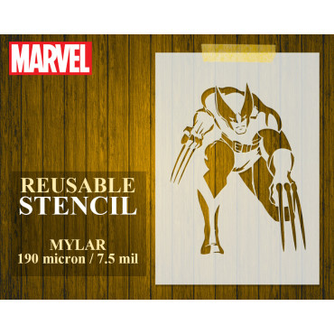 Stencil Wolverine n.3 -...