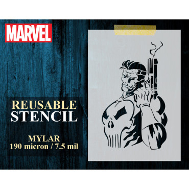 The Punisher schablone Nr....