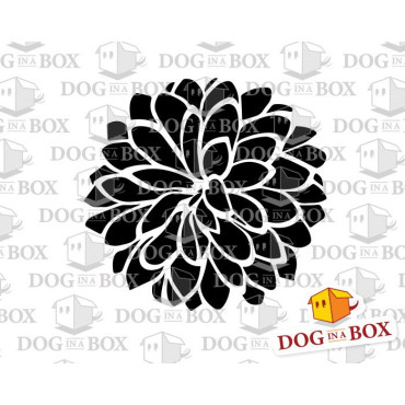 Flower stencil n.4 - Reusable stencil for cake, wedding cakes, wall decors and wood signs