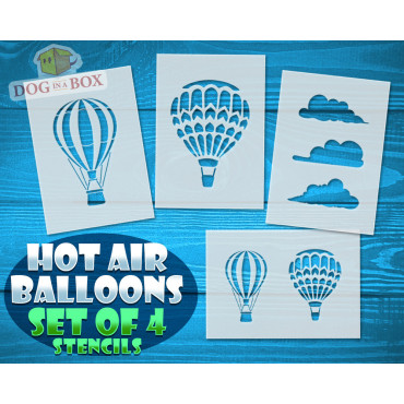 Montgolfière: SET de 4...