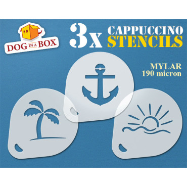 Stencil estate (set di 3) -...