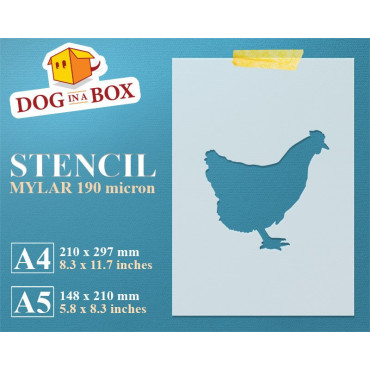 Pochoir de poulet - Pochoir...