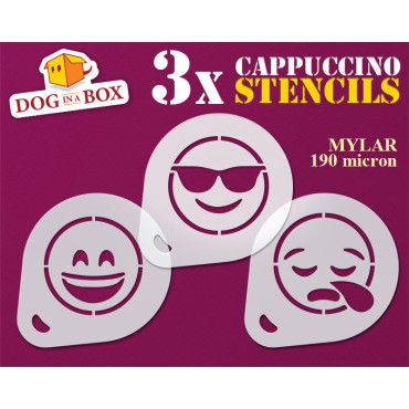 Emoticons Stencils n.5 (set...
