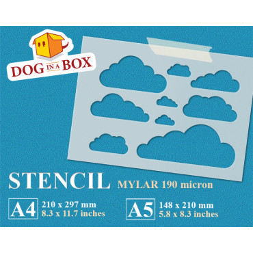 Clouds stencil n.2 -...