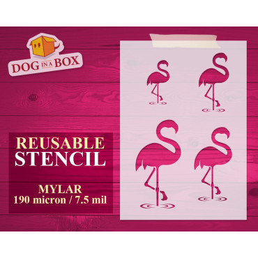 Flamingo Schablonenset Nr....