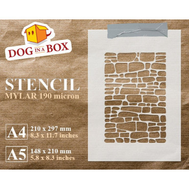 Bricks stencil n.1-...