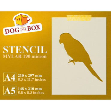 Parrot pochoir - Pochoir...