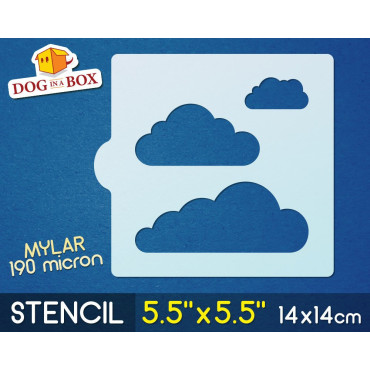 Pochoir nuages n.1 -...