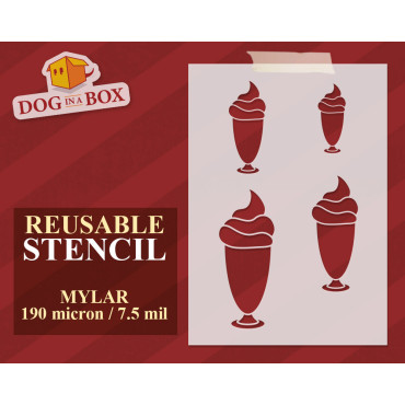 Stencil set di Milkshake...