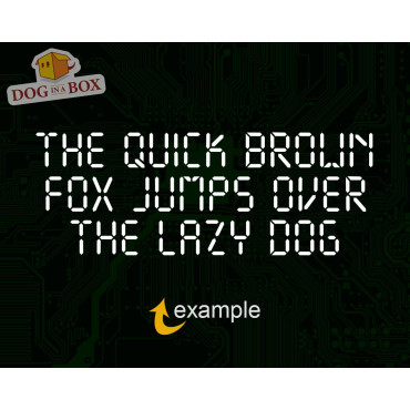 Alphabet stencils font n.11 - Uppercase font stencil for wood signs and walls. Individual letters stencils