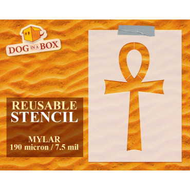 Pochoir de symbole Ankh -...