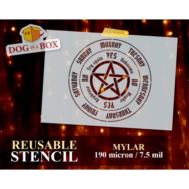 Stencil OUIJA calendario...