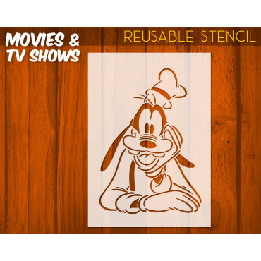 Goofy schablone n.1 -...