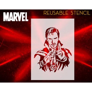 Doctor Strange Schablone...
