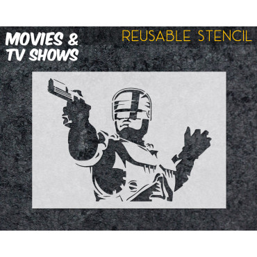 Stencil Robocop - Stencil...