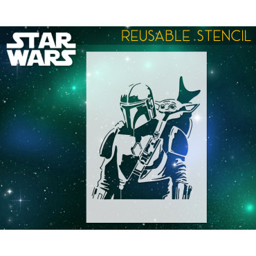 The Mandalorian stencil n.1...