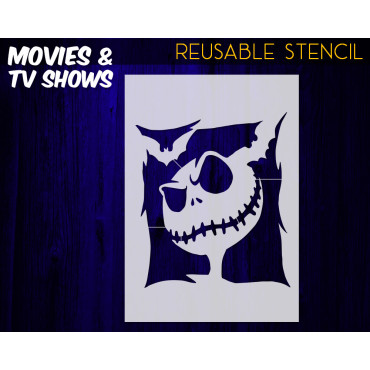 Stencil di Jack Skellington...