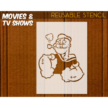 Popeye schablone n.1 -...