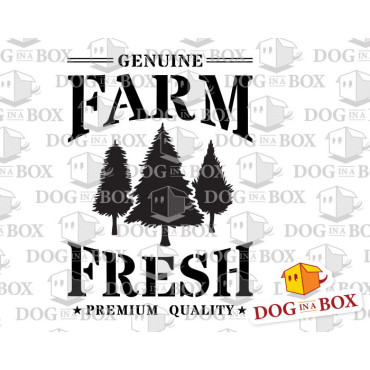 Farm Fresh Christmas Trees stencil - Reusable christmas stencil for wood signs, windows decor and walls