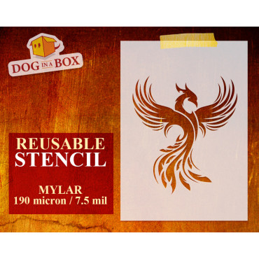 Phoenix stencil n.5 -...