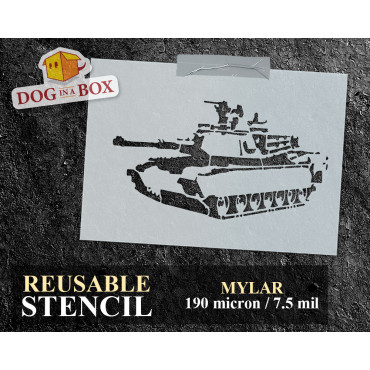 Kriegspanzer Schablone Nr....