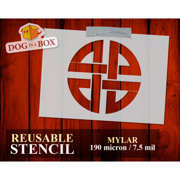 Stencil Nodo Celtico n.9 -...