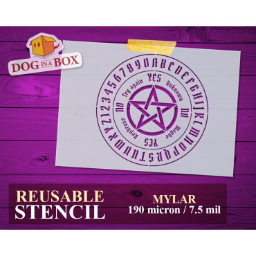 Stencil ruota numeri OUIJA...