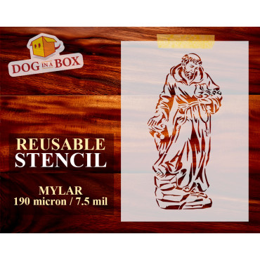 Stencil San Francesco n.1 -...